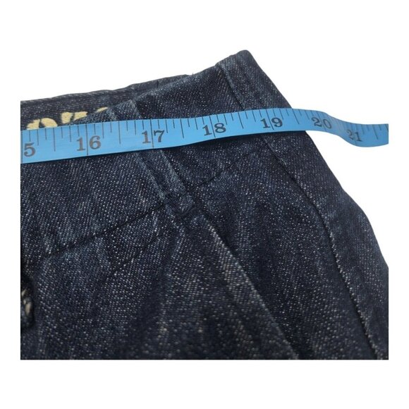 Vintage Marithe Francois Girbaud Jean Mens 38 Blue Y2K Embroidered Baggy Hot Boy - Picture 12 of 16